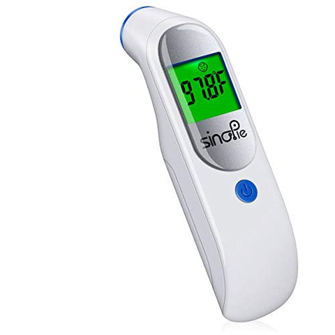 Mdatt SinoPie Baby Forehead Thermometer, Digital Infrared Medical Thermometer - Non Contact Digital Thermometer for Baby, Kids, Infant and Adults (Grey)